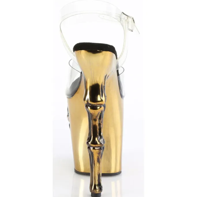 Pleaser Rapture 808-LT Brass Shoes