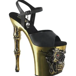 Pleaser Rapture 809-LT Brass Shoes