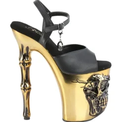 Pleaser Rapture 809-LT Brass Shoes