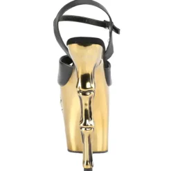 Pleaser Rapture 809-LT Brass Shoes
