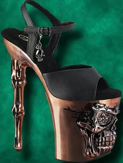 Pleaser Rapture 809-LT Copper Shoes