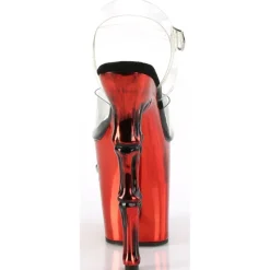 Pleaser Rapture 808-LT Red