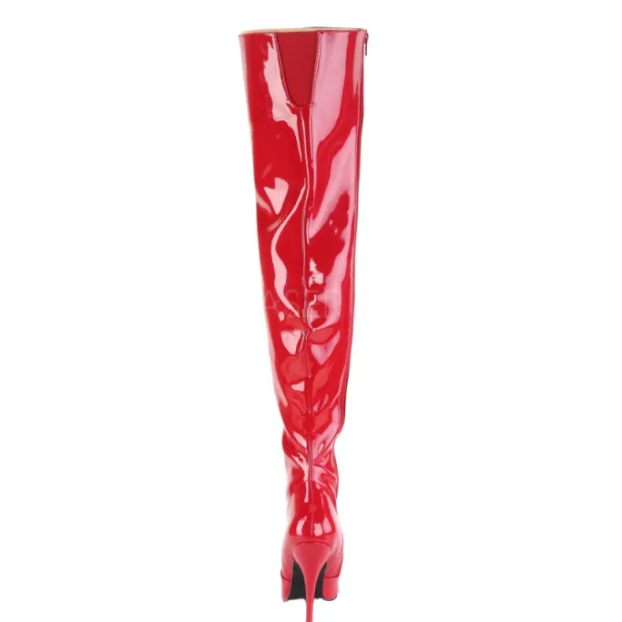 Pleaser SEDUCE 3010 Boots Red