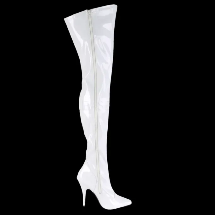 Pleaser SEDUCE 3000 Boots White