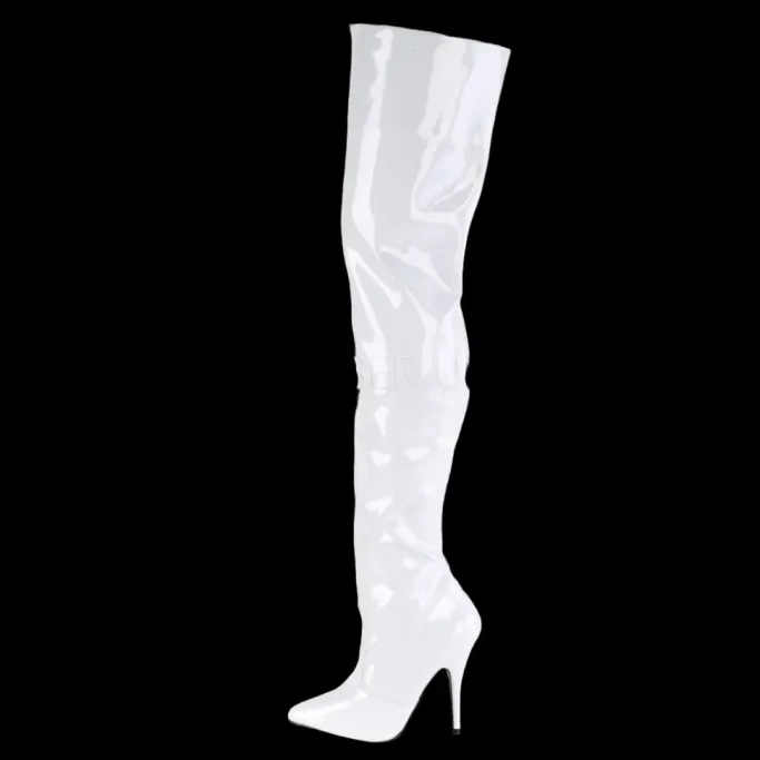 Pleaser SEDUCE 3010 Boots White