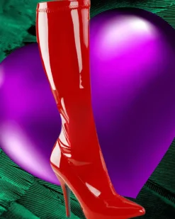 Pleaser SEDUCE-2000 Boots Red