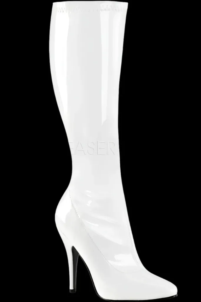 Pleaser SEDUCE-2000 Boots White