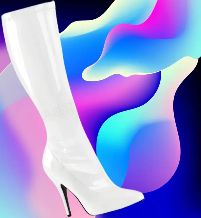 Pleaser SEDUCE-2000 Boots White