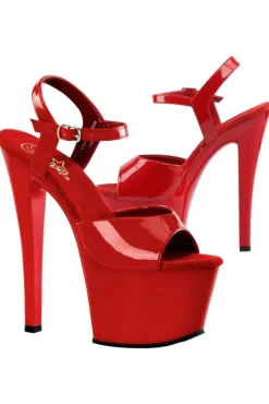 Pleaser SKY 309 Shoes Red