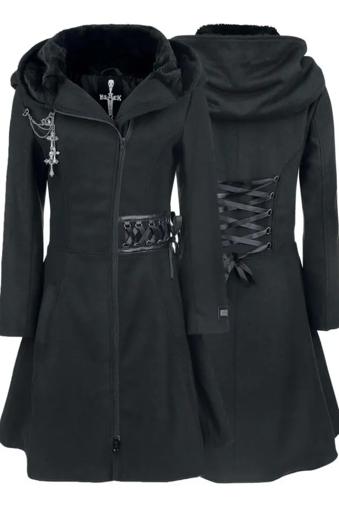 Innocent Clothing Poizen Alchemy Black Tears Coat