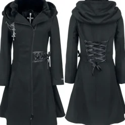 Innocent Clothing Poizen Alchemy Black Tears Coat