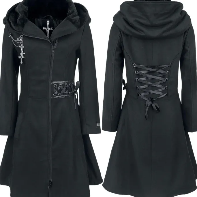 Innocent Clothing Poizen Alchemy Black Tears Coat