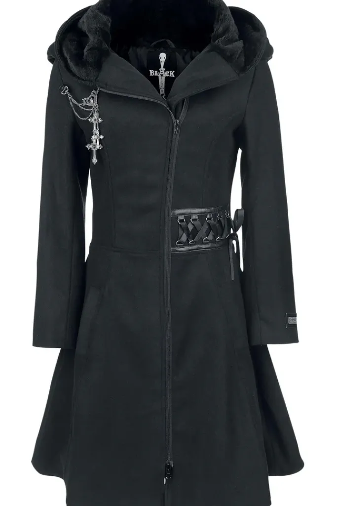 Innocent Clothing Poizen Alchemy Black Tears Coat