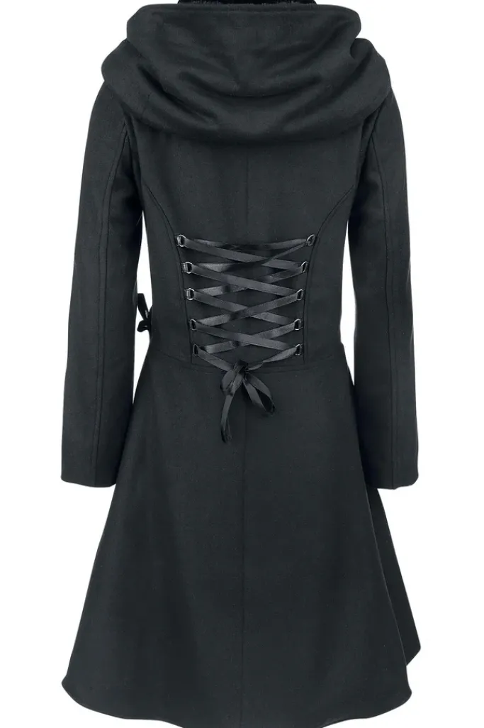 Innocent Clothing Poizen Alchemy Black Tears Coat