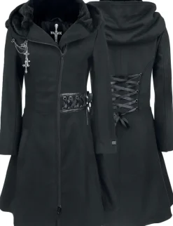 Innocent Clothing Poizen Alchemy Black Tears Coat