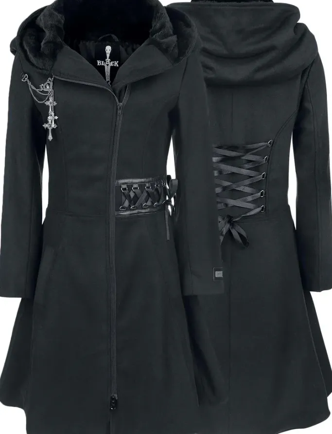 Innocent Clothing Poizen Alchemy Black Tears Coat