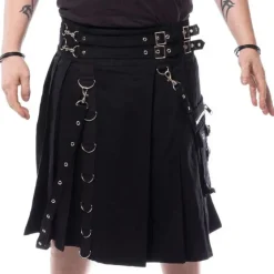 Innocent Clothing Poizen Chemical Black Calle Kilt