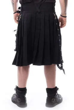 Innocent Clothing Poizen Chemical Black Calle Kilt