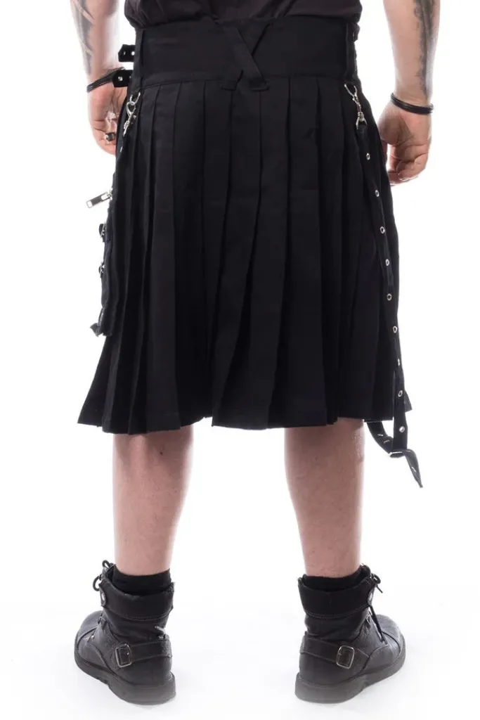 Innocent Clothing Poizen Chemical Black Calle Kilt
