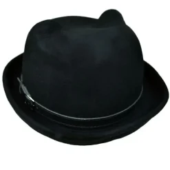 Innocent Clothing Poizen Kitty Bowler Hat Black