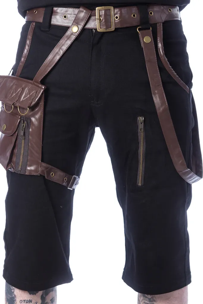 Innocent Clothing Poizen Necro Steampunk Shorts