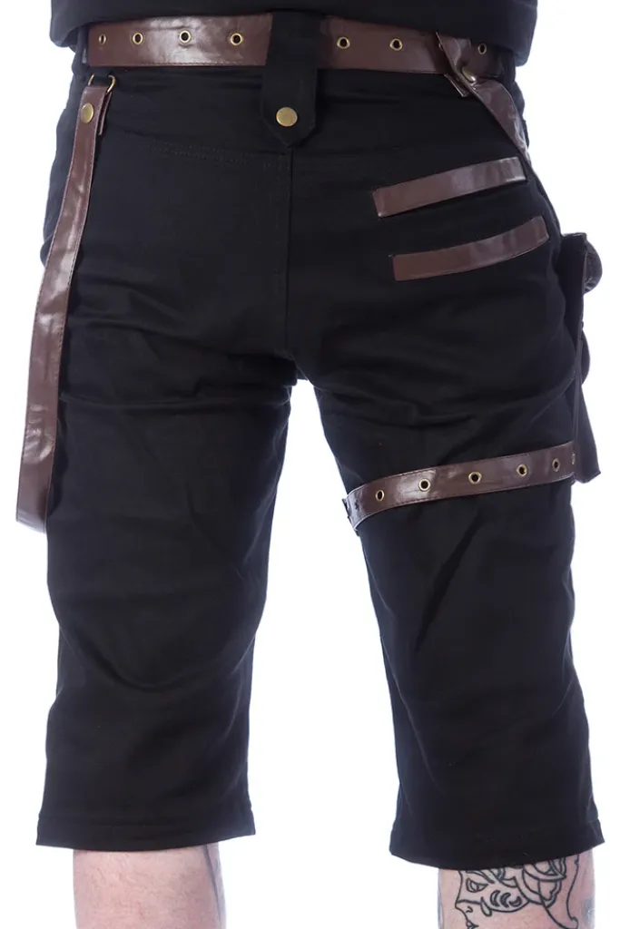 Innocent Clothing Poizen Necro Steampunk Shorts