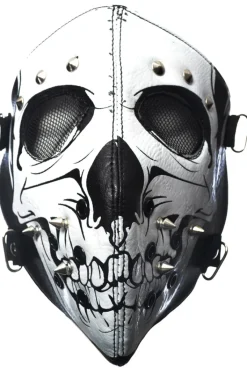 Innocent Clothing Poizen White Skull Full Face Mask