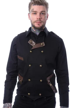 Innocent Clothing Poizen Zaccaeus Steampunk Vest