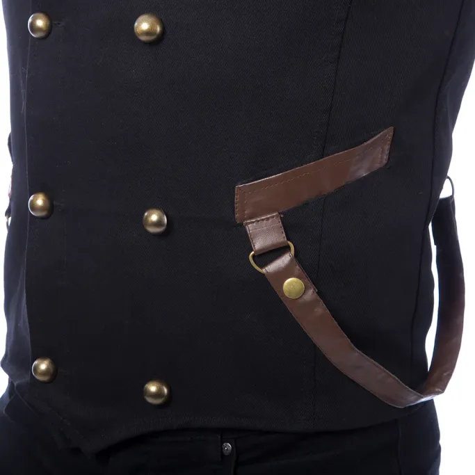 Innocent Clothing Poizen Zaccaeus Steampunk Vest