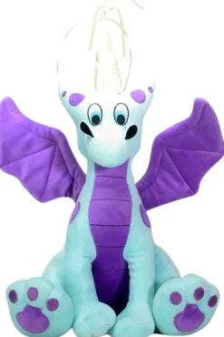 Gothic Gifts Princess Dragon Plush Turquoise