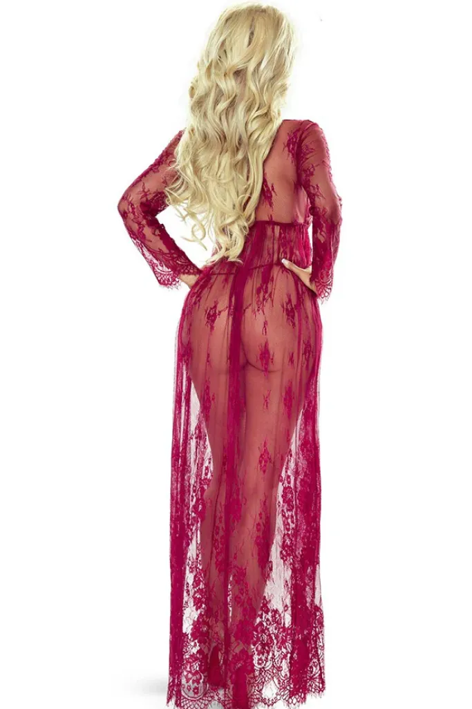 Provocative 7046 Elegant Robe Wine