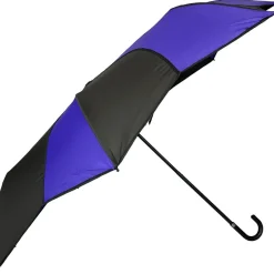 Soake Purple and Black Swirl Folding Umbrella