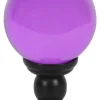 Something Different Purple Crystal Ball on Stand Large