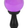 Something Different Purple Crystal Ball on Stand Small