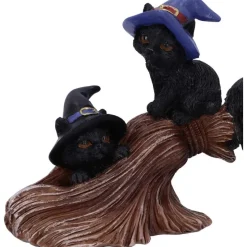 Nemesis Now Purrfect Broomstick Cats