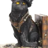 Nemesis Now Purring Pioneer Steampunk Cat Bookend