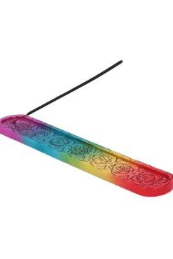 Nemesis Now Rainbow Chakra Incense Burner