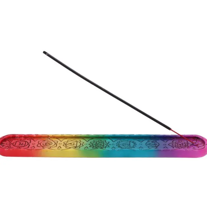 Nemesis Now Rainbow Chakra Incense Burner