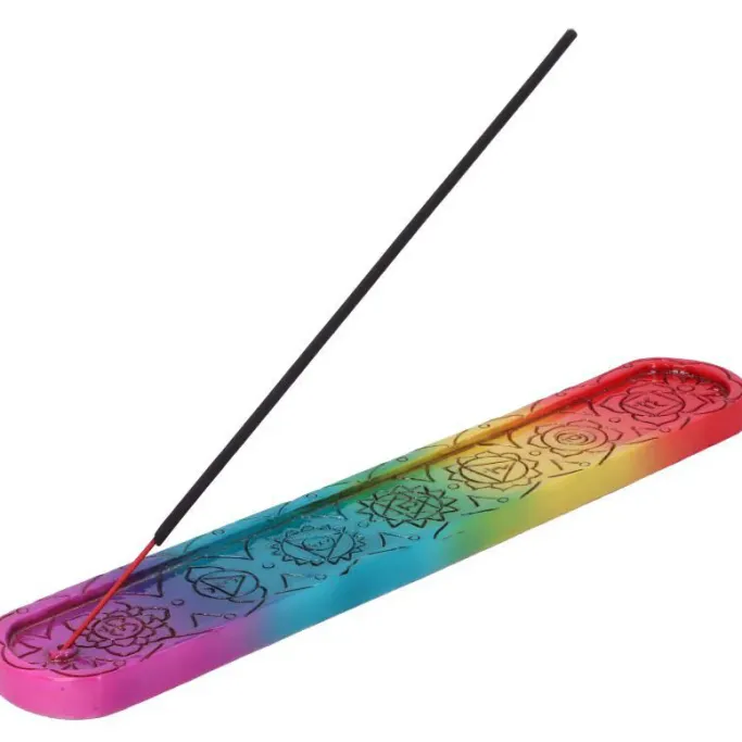 Nemesis Now Rainbow Chakra Incense Burner