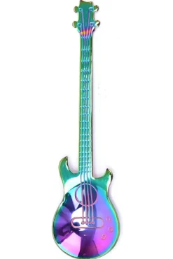 Gothic Accessories Rainbow Guitar Teaspoon