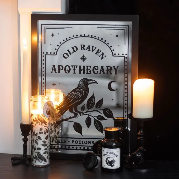Something Different Raven Claw Taper Candle Holder