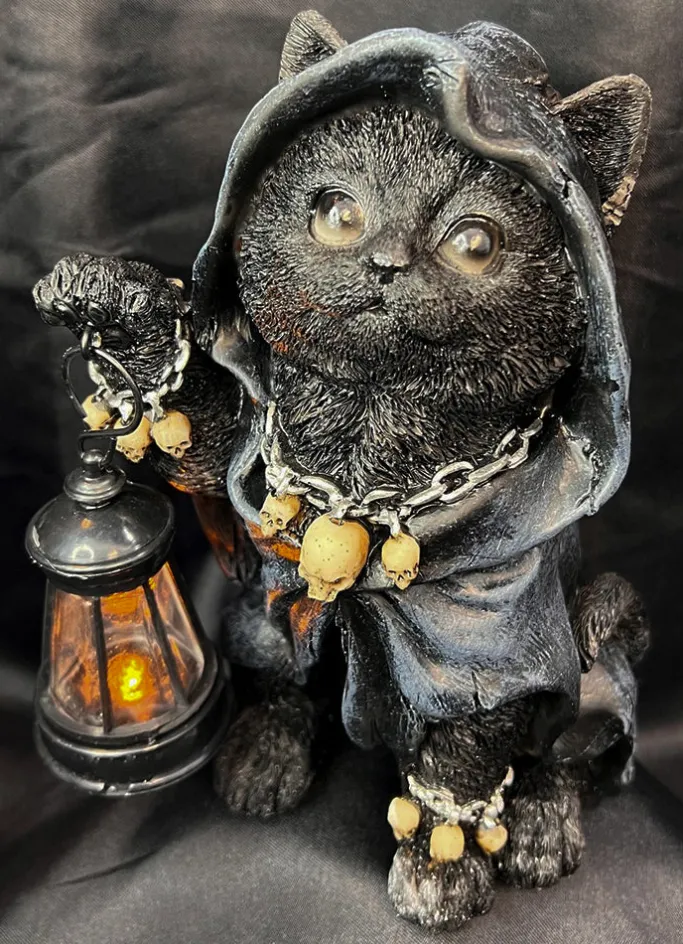 Nemesis Now Reapers Feline Lantern