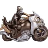 Nemesis Now Rebel Rider Bronze Skeleton Biker Figurine