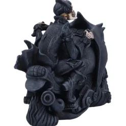 Nemesis Now Rebel Rider Skeleton Biker Figurine Black
