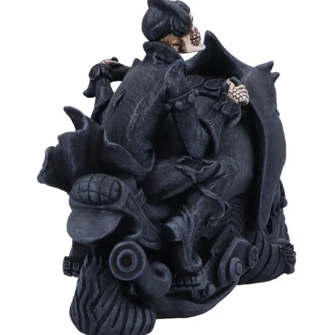 Nemesis Now Rebel Rider Skeleton Biker Figurine Black