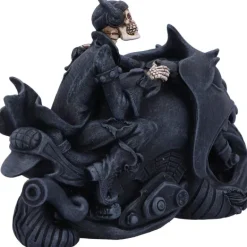 Nemesis Now Rebel Rider Skeleton Biker Figurine Black