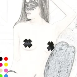 Nipple Pasties Red Cross Pasties