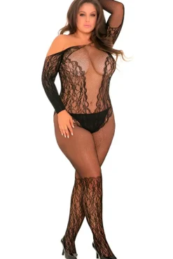 Rene Rofe Make You Melt Plus Size Bodystocking