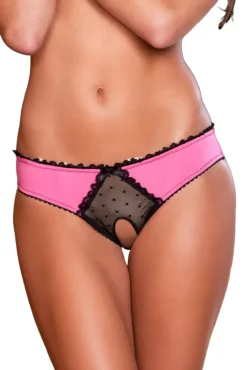 Rene Rofe Pink Lace Frills Panties