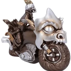 Nemesis Now Ride or Die Bronze Motorcyle Model